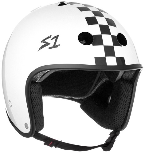 Retro lifer helmet white - s1,